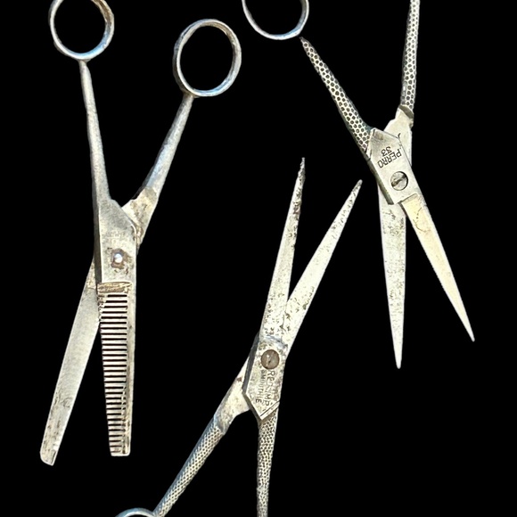 Other - Three Vintage Barber Shears